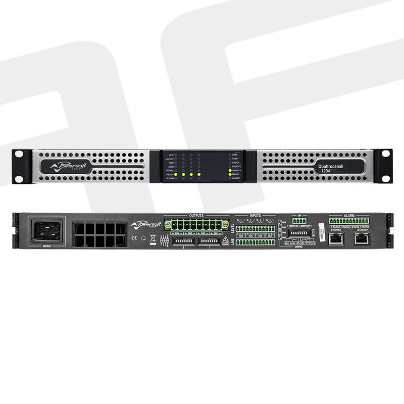 Powersoft Quattrocanali 2404 DSP+D - AUDIOFOCUS