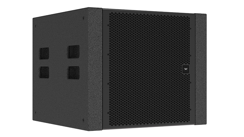 115SGa_FrontLeft AUDIOFOCUS 115SGa ground stack 15" subwoofer - front left view