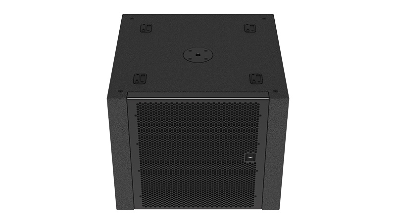 115SGa_FrontUp AUDIOFOCUS 115SGa ground stack 15" subwoofer - front up view