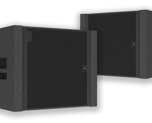 AUDIOFOCUS 118SG and 118SGa passive and active ground stack 18" subwoofers